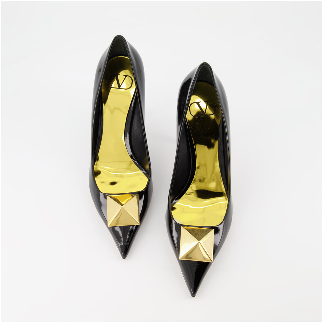 Pumps Escarpins One Stud Valentino Garavani Schwarz Femme