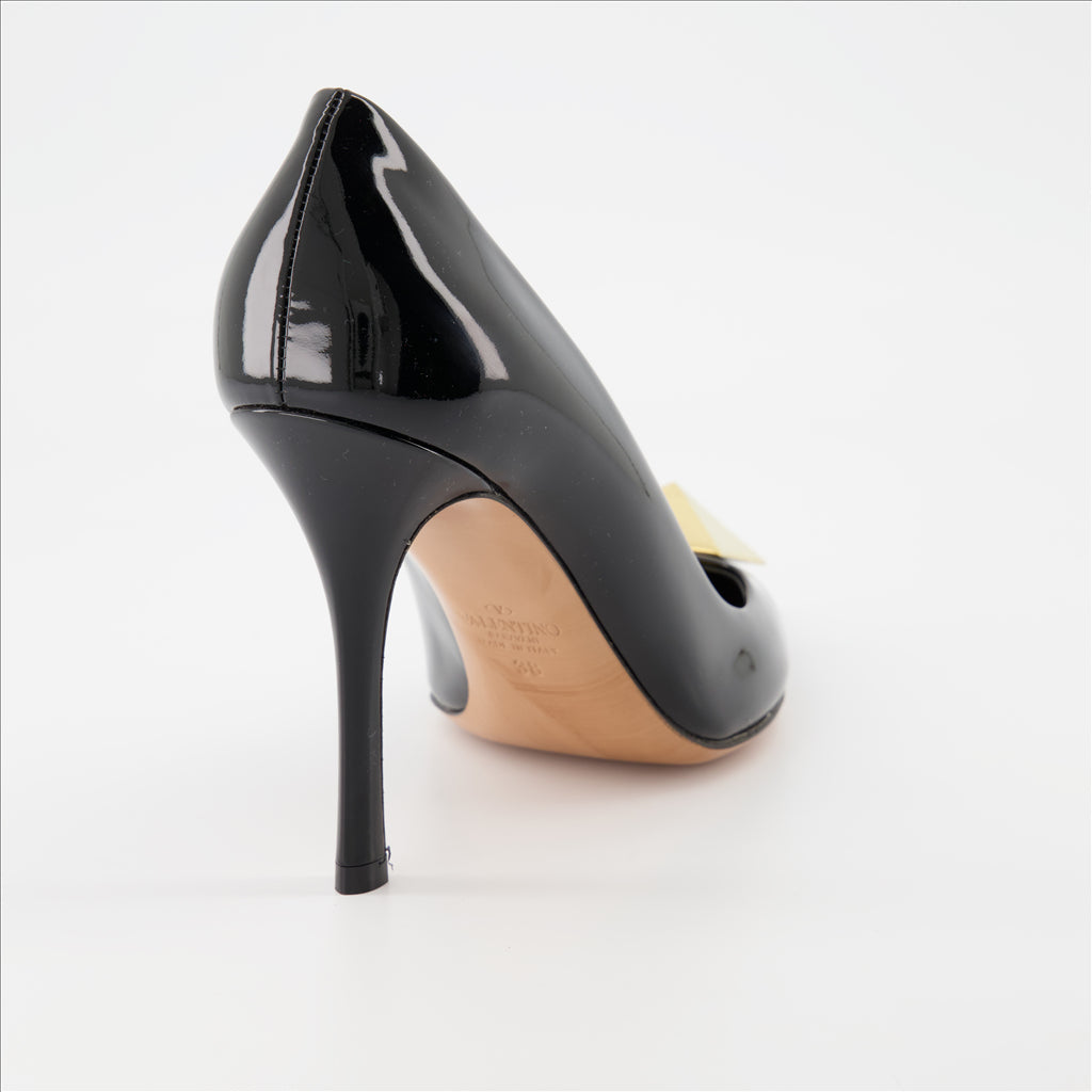 Pumps Escarpins One Stud Valentino Garavani Schwarz Femme