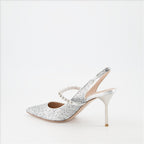 Pumps Escarpins pailletés Miu Miu Silber Femme