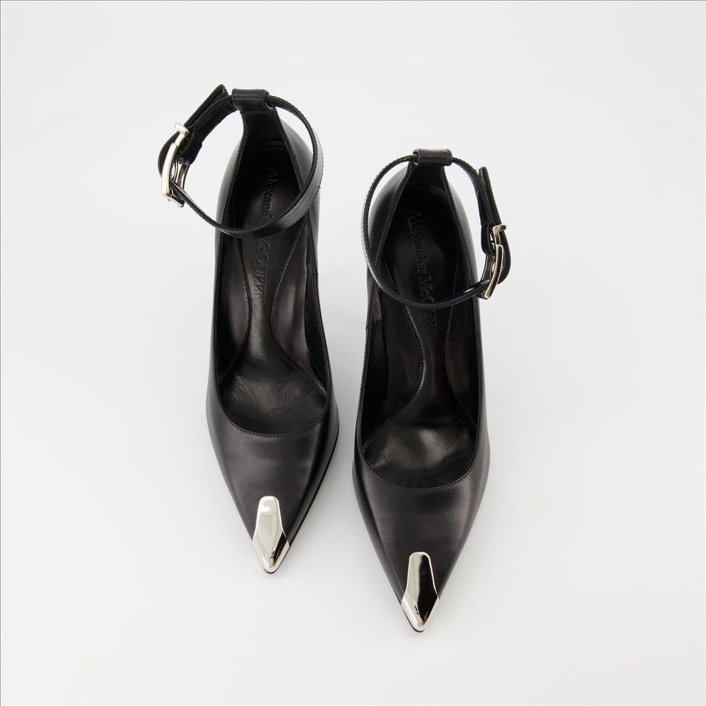 Heels Punk Pumps Alexander McQueen Black Women