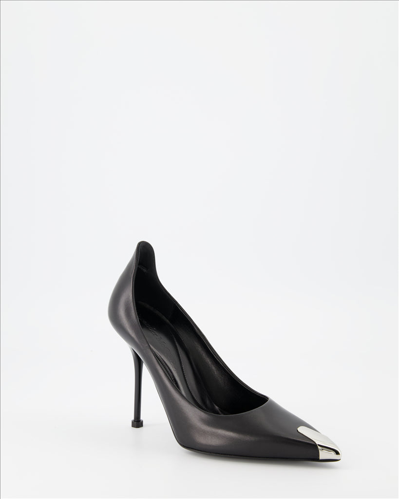 Pumps Escarpins Punk Alexander McQueen Schwarz Femme