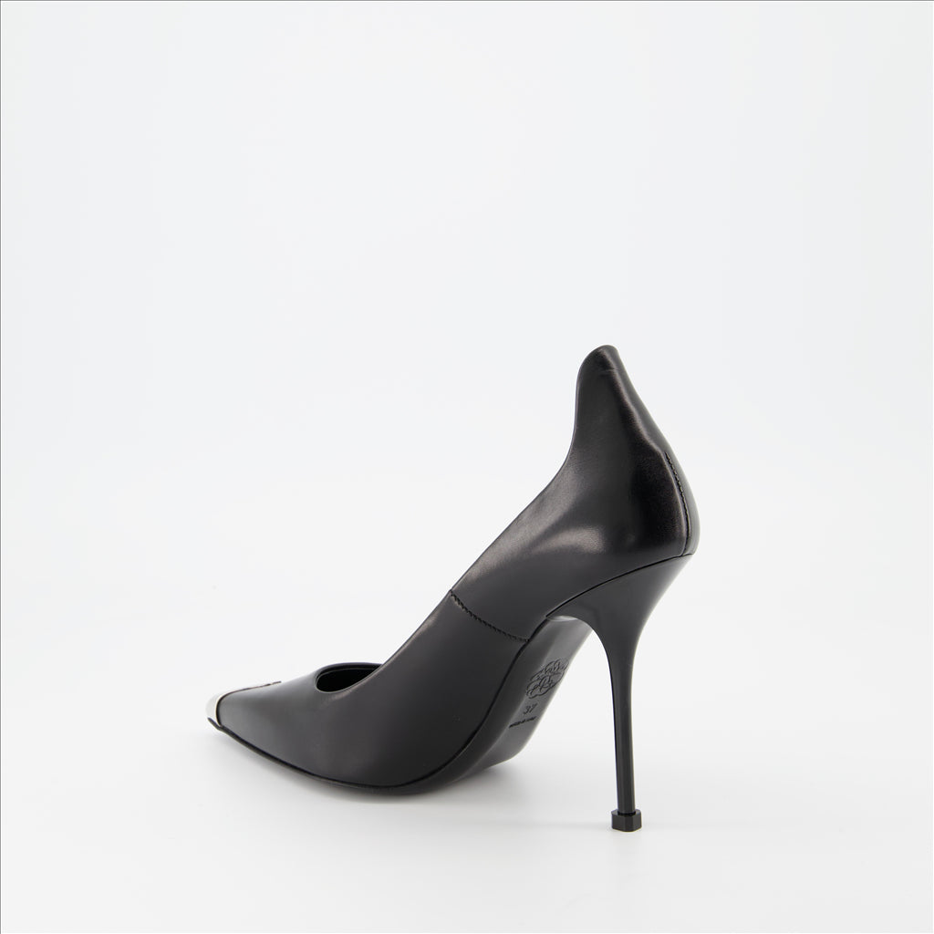 Pumps Escarpins Punk Alexander McQueen Schwarz Femme