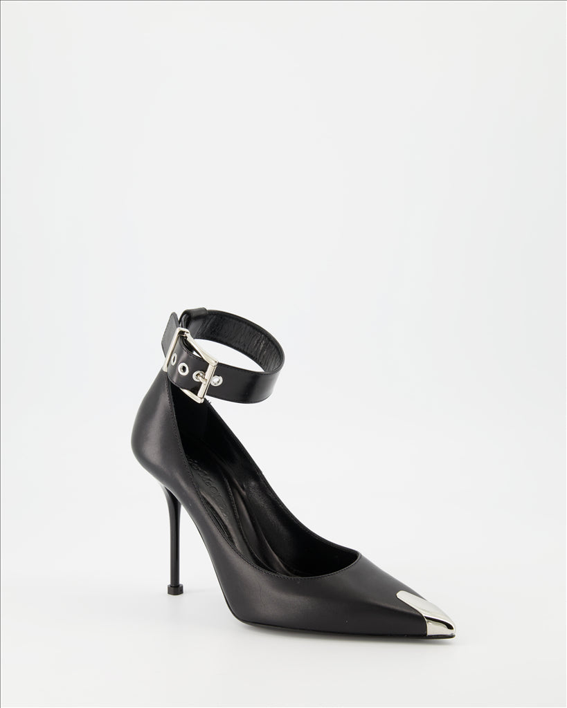 Heels Punk Pumps Alexander McQueen Black Women