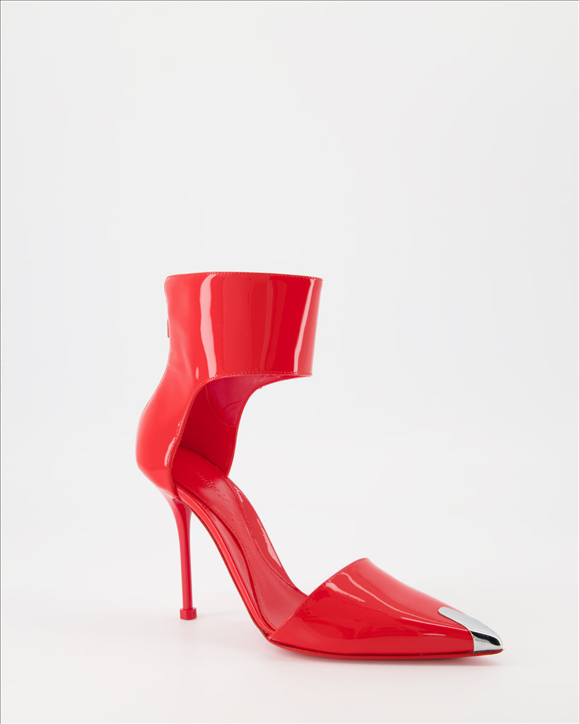 Tacchi Punk Heels Alexander McQueen Rosso Donne