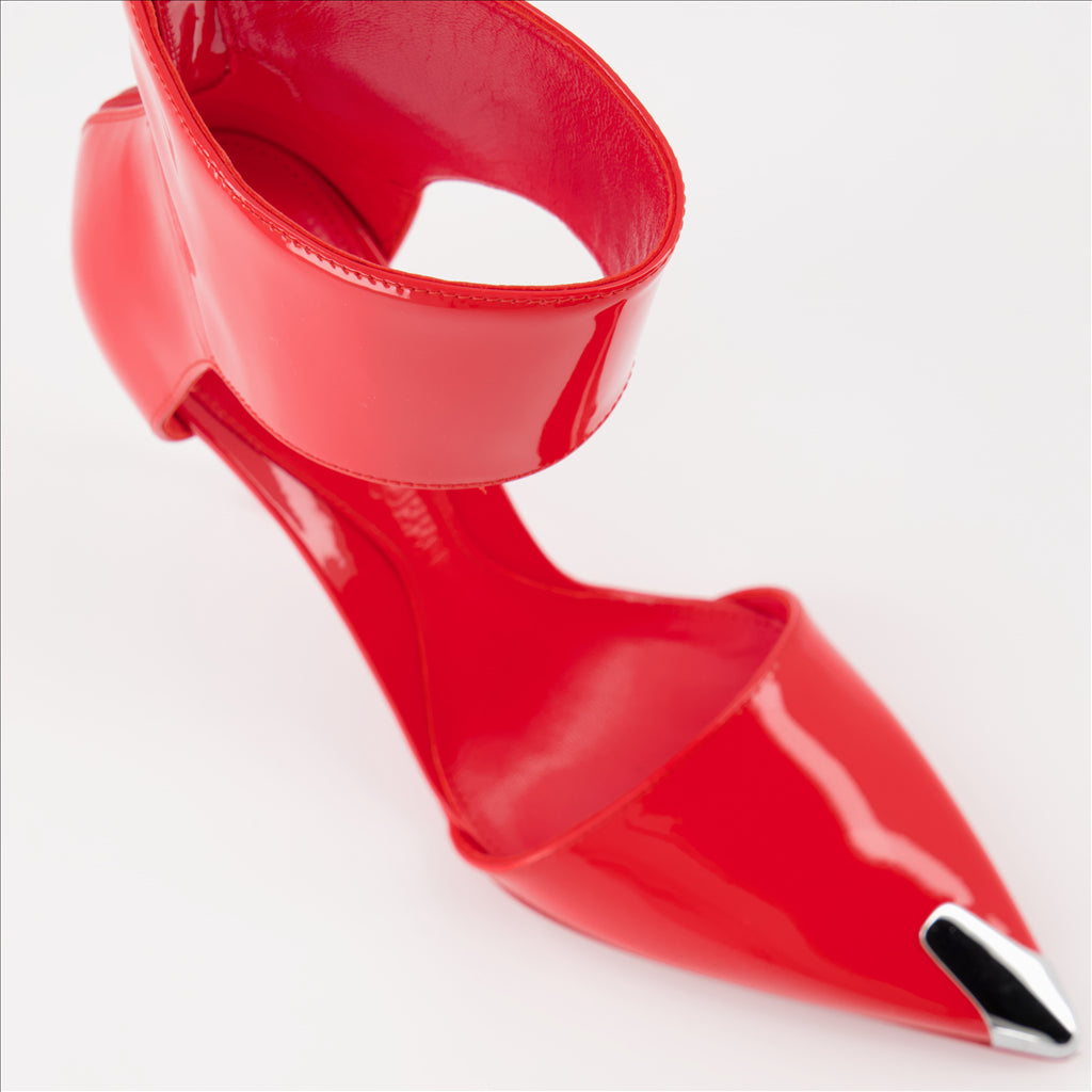 Tacchi Punk Heels Alexander McQueen Rosso Donne