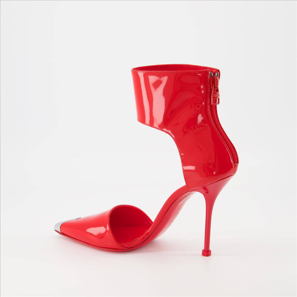 Tacchi Punk Heels Alexander McQueen Rosso Donne