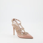 Zapatos de tacón Escarpins Rockstud Valentino Garavani Rosa Femme