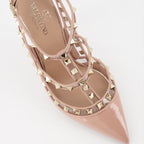 Zapatos de tacón Escarpins Rockstud Valentino Garavani Rosa Femme