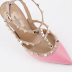 Pumps Escarpins Rockstud Valentino Garavani Rosa Femme