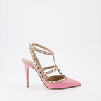 Pumps Escarpins Rockstud Valentino Garavani Rosa Femme