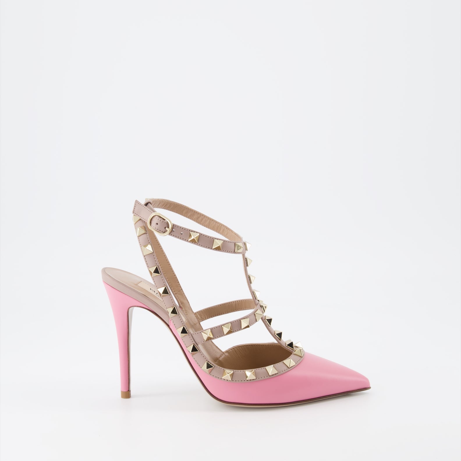 Pumps Escarpins Rockstud Valentino Garavani Rosa Femme