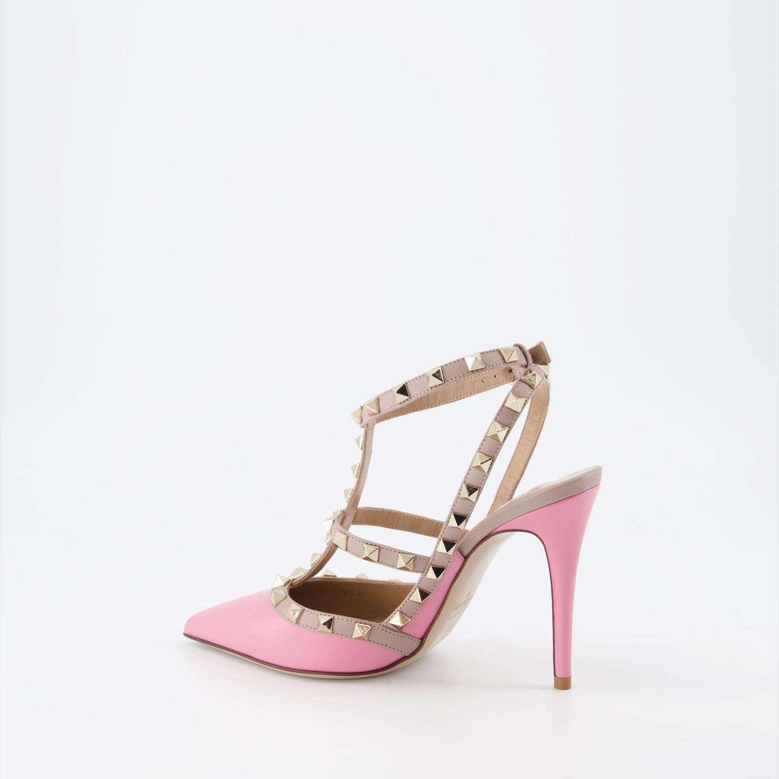 Pumps Escarpins Rockstud Valentino Garavani Rosa Femme