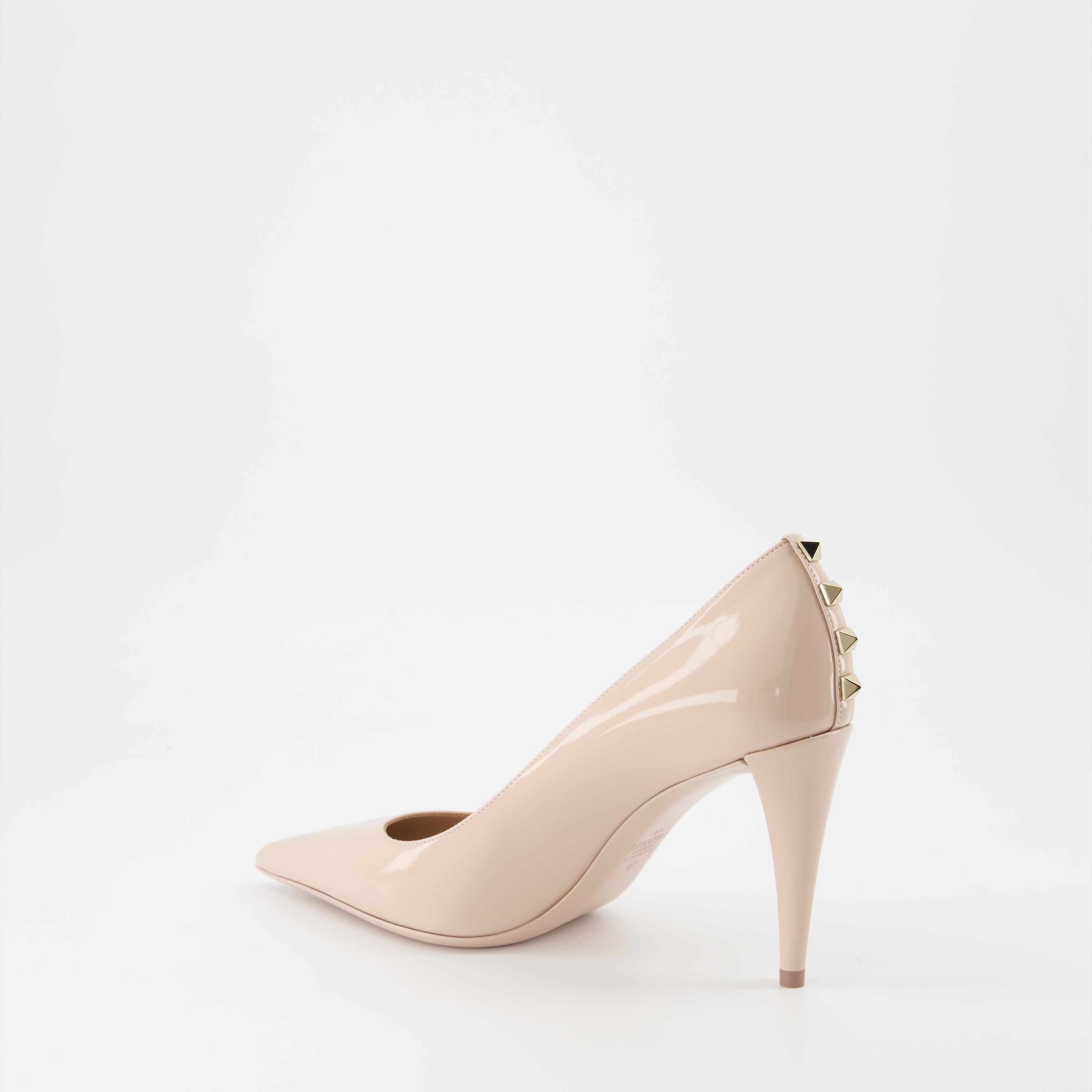 Escarpins Rockstud en cuir verni