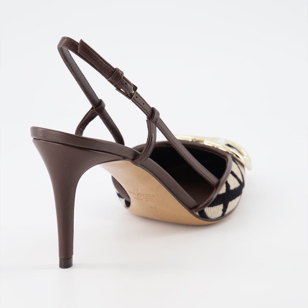 Heels SLing pumps Valentino Garavani Brown Women