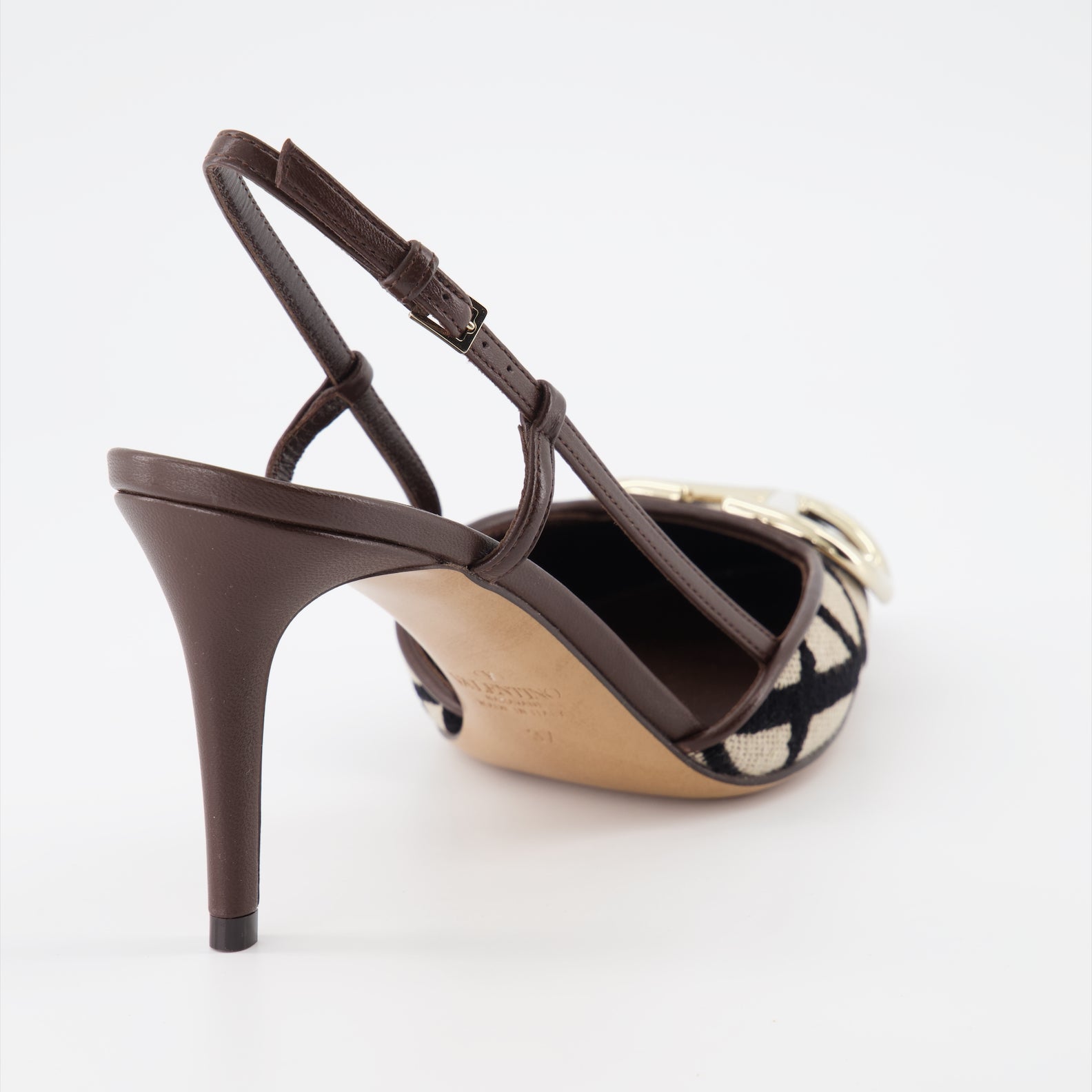 Heels SLing pumps Valentino Garavani Brown Women
