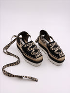 Espadrilles Espadrille Gaia Stella McCartney Schwarz Femme