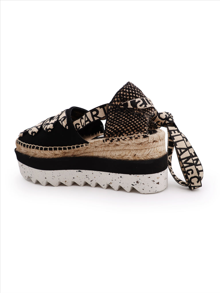 Espadrilles Espadrille Gaia Stella McCartney Schwarz Femme