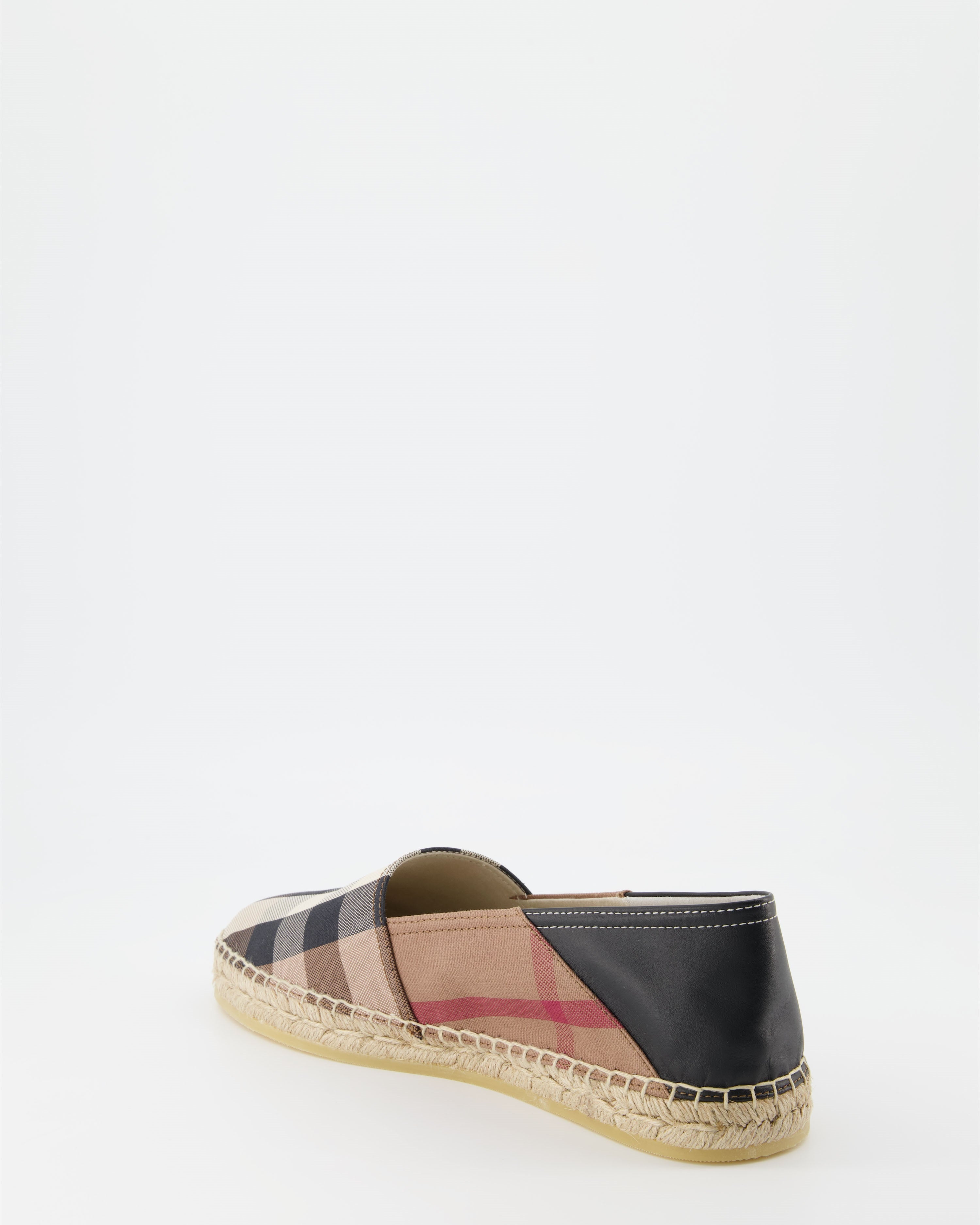 Espadrilles Espadrilles à carreaux Burberry Braun Homme