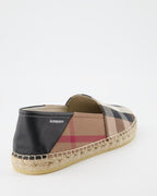 Espadrilles Espadrilles à carreaux Burberry Marron Homme