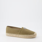 Espadrilles Logo plaque espadrilles Dolce & Gabbana Green Man