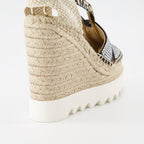 Espadrilles compensées Gaia à cristaux