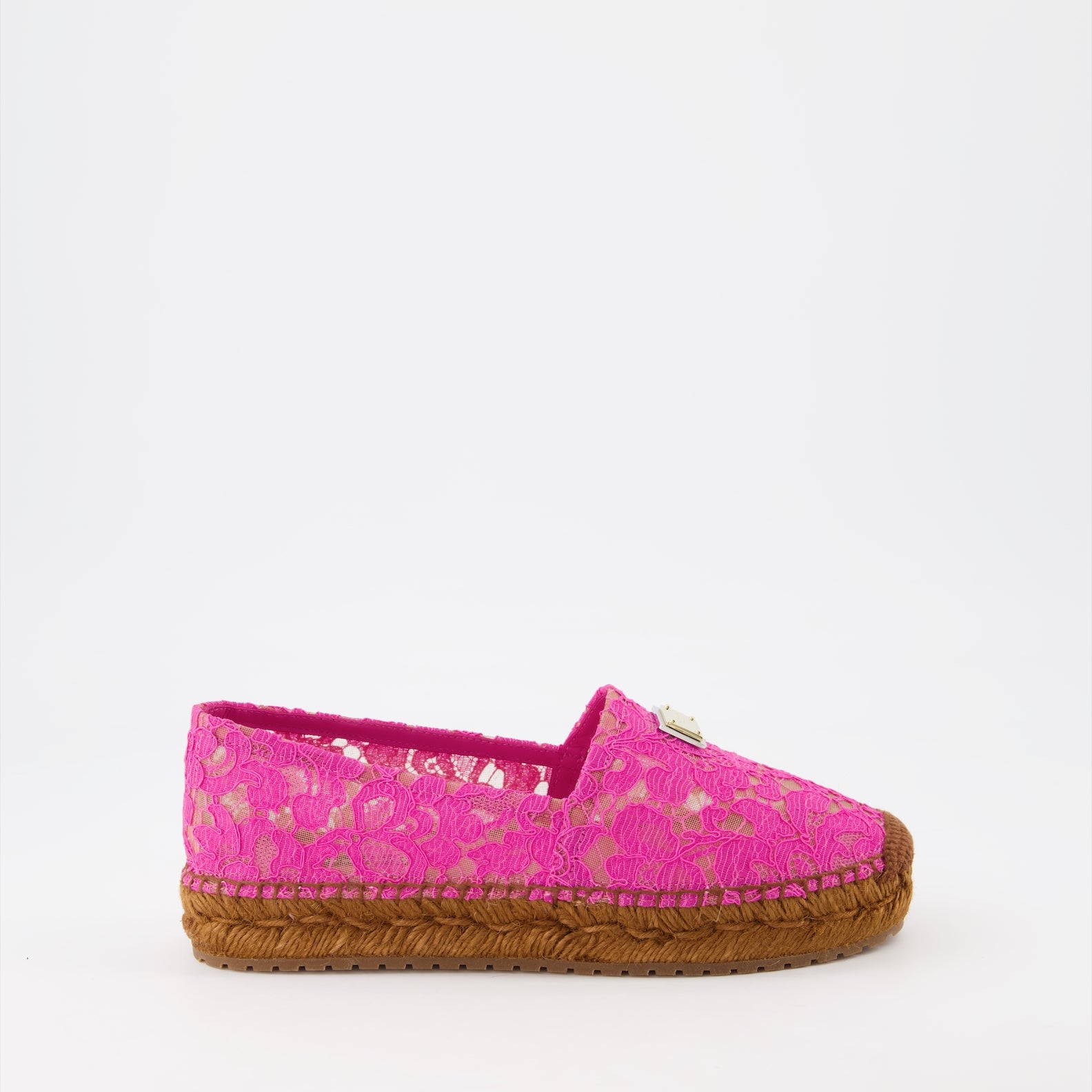 Espadrilles en dentelle
