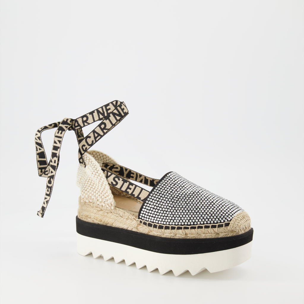 Espadrilles Gaia à cristaux