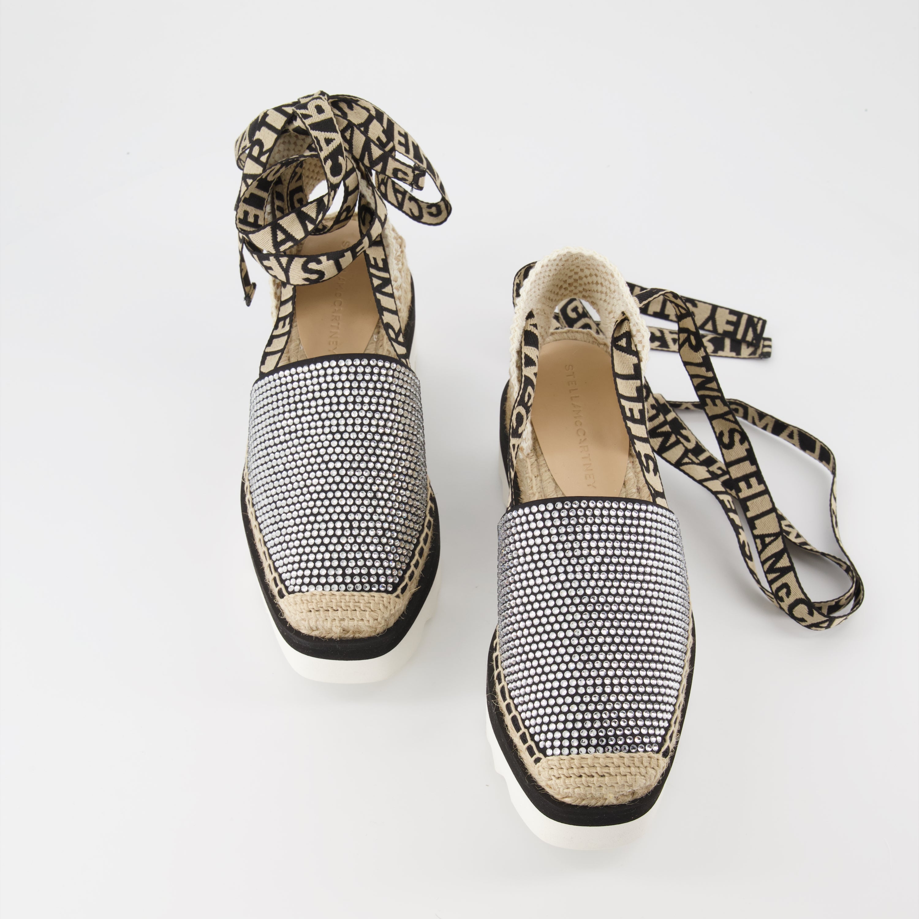 Espadrilles Gaia à cristaux