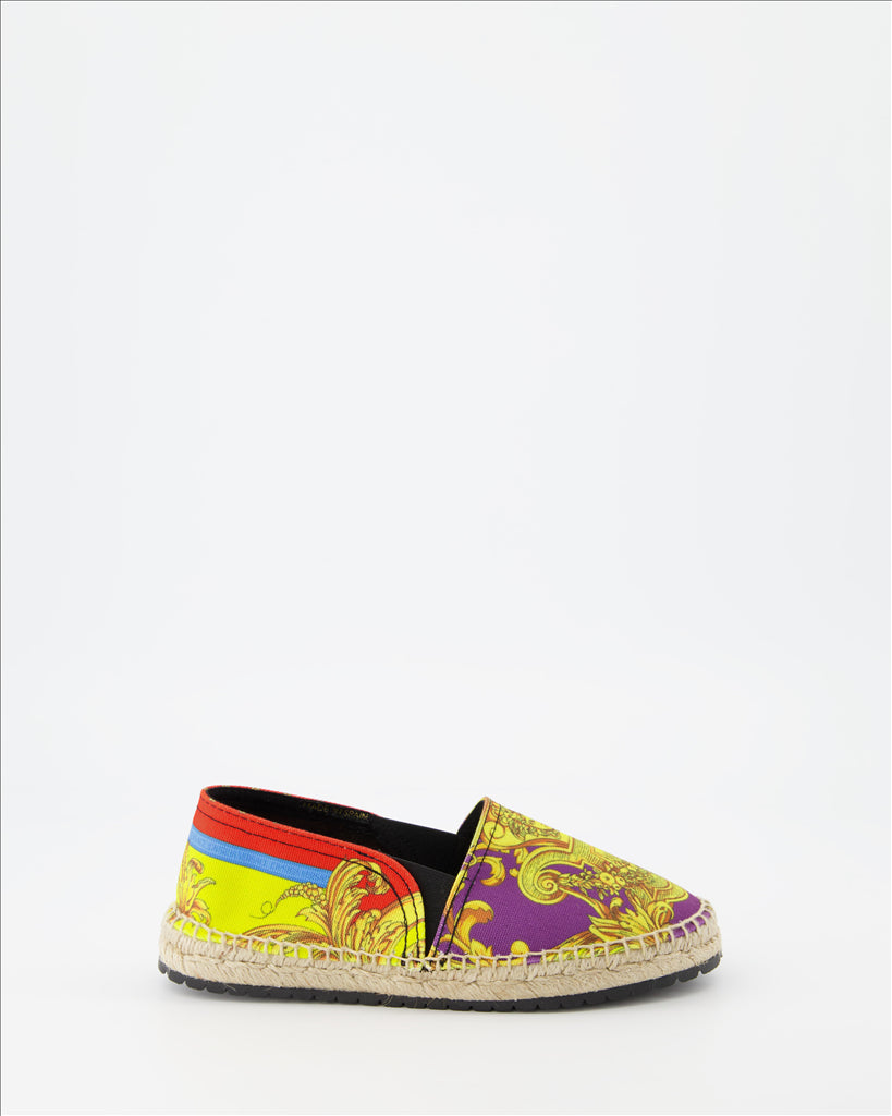 Schuhe Espadrilles Goddess Barocco Versace Mehrfarbig Kinder