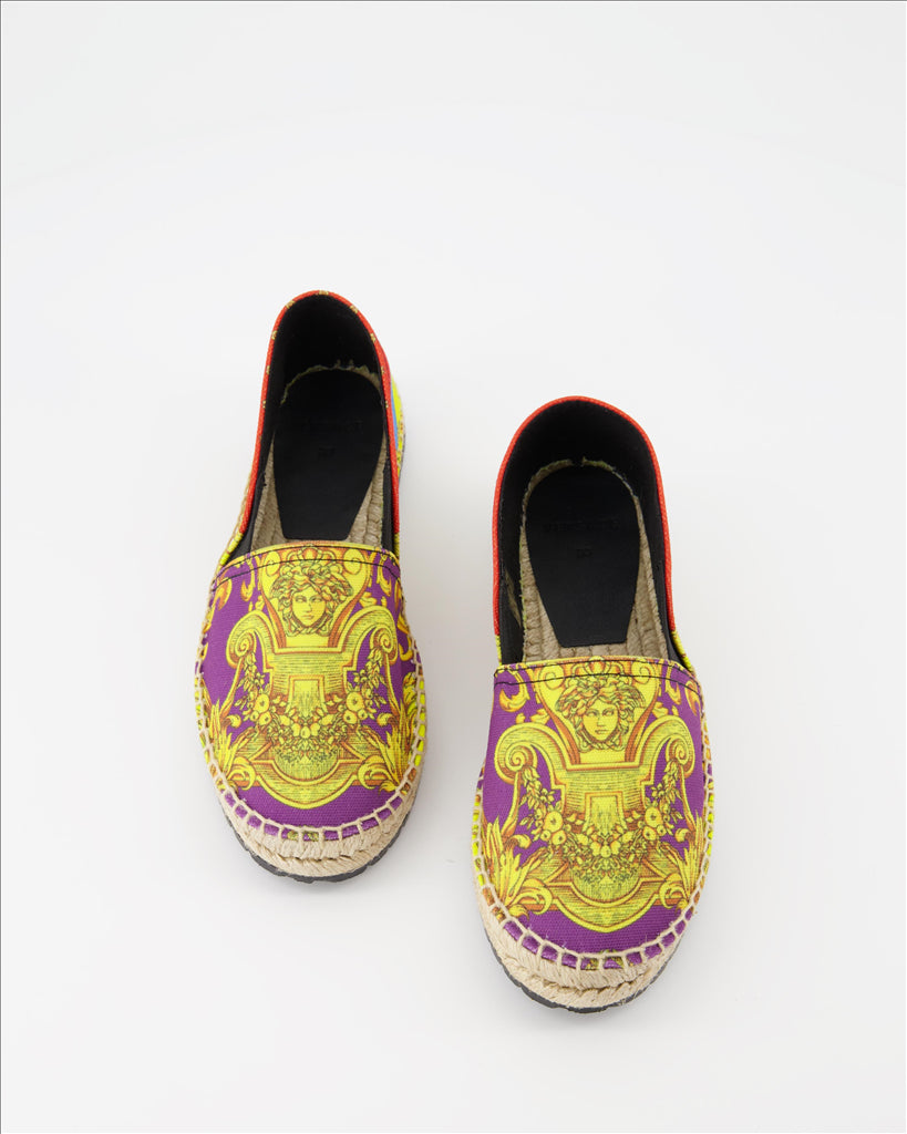 Schuhe Espadrilles Goddess Barocco Versace Mehrfarbig Kinder
