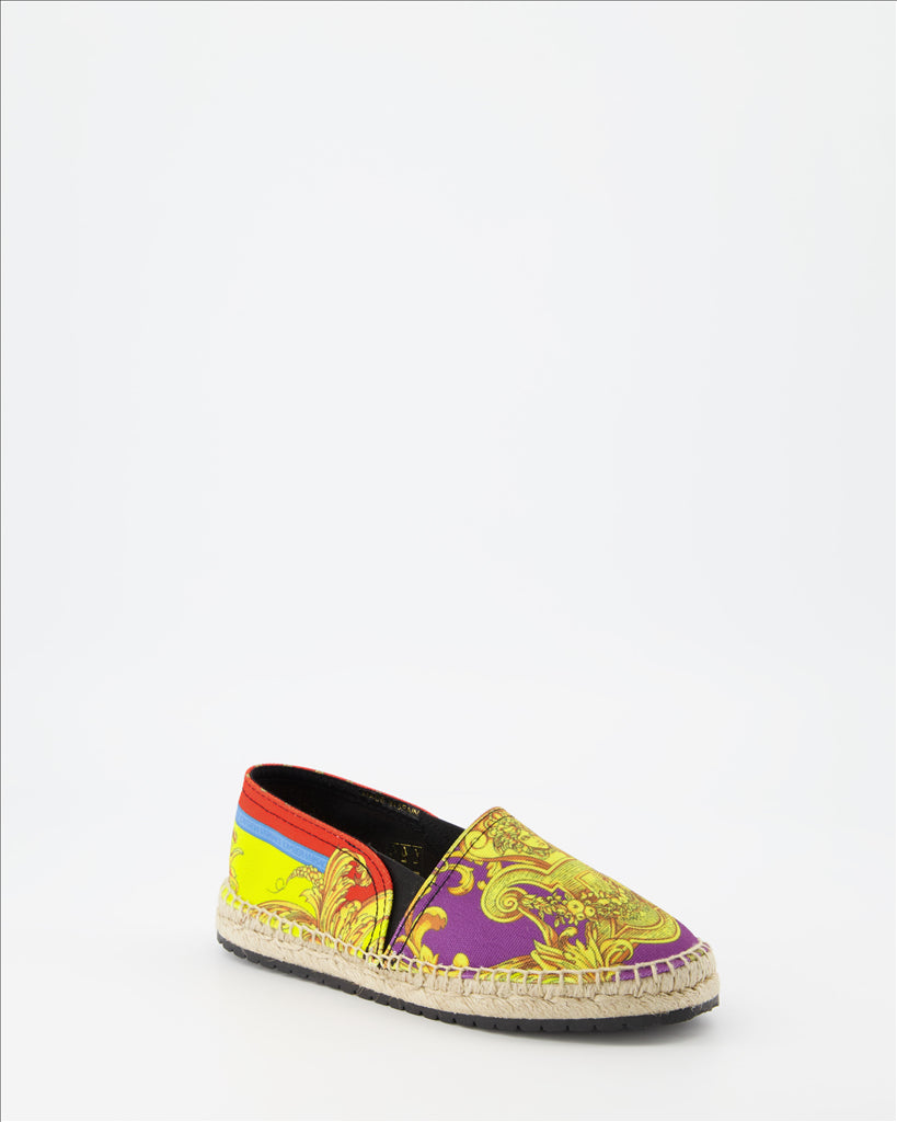 Schuhe Espadrilles Goddess Barocco Versace Mehrfarbig Kinder