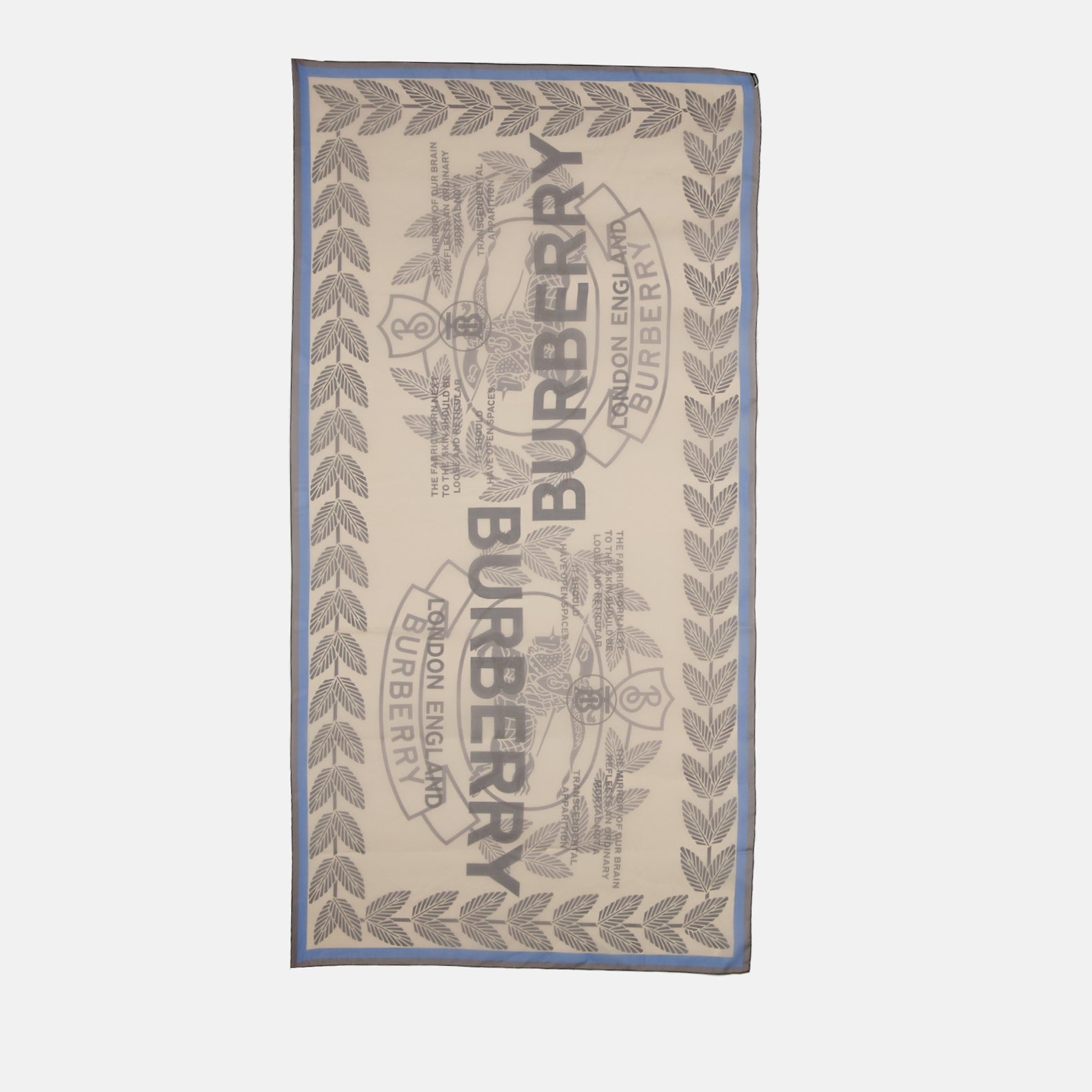 Schals und handschuhe Foulard écusson Burberry Beige Femme
