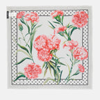 Écharpes, foulards et gants Foulard en sergé Dolce & Gabbana Blanc Femme