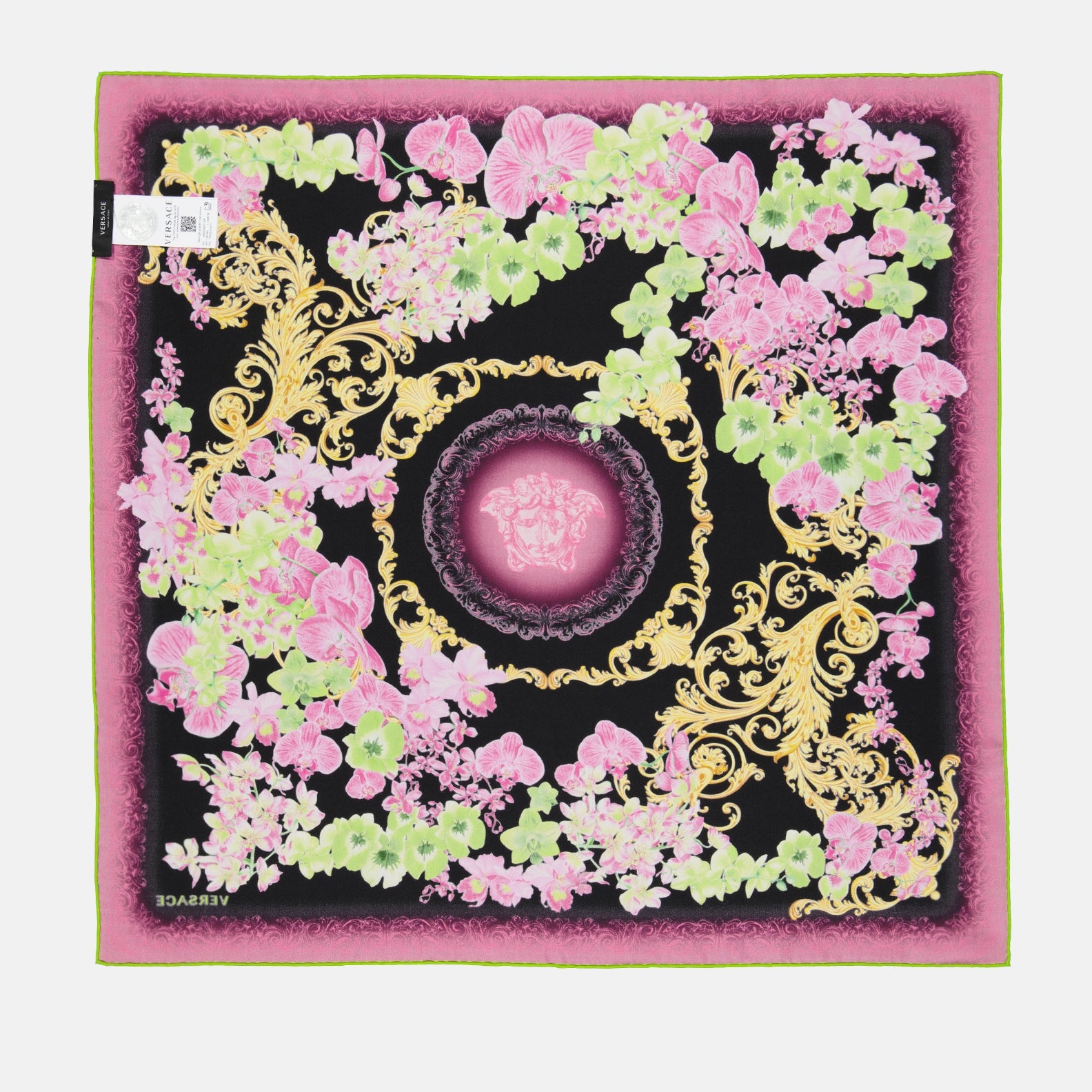 Scarves and gloves Medusa Orchid Scarf Versace Pink Women