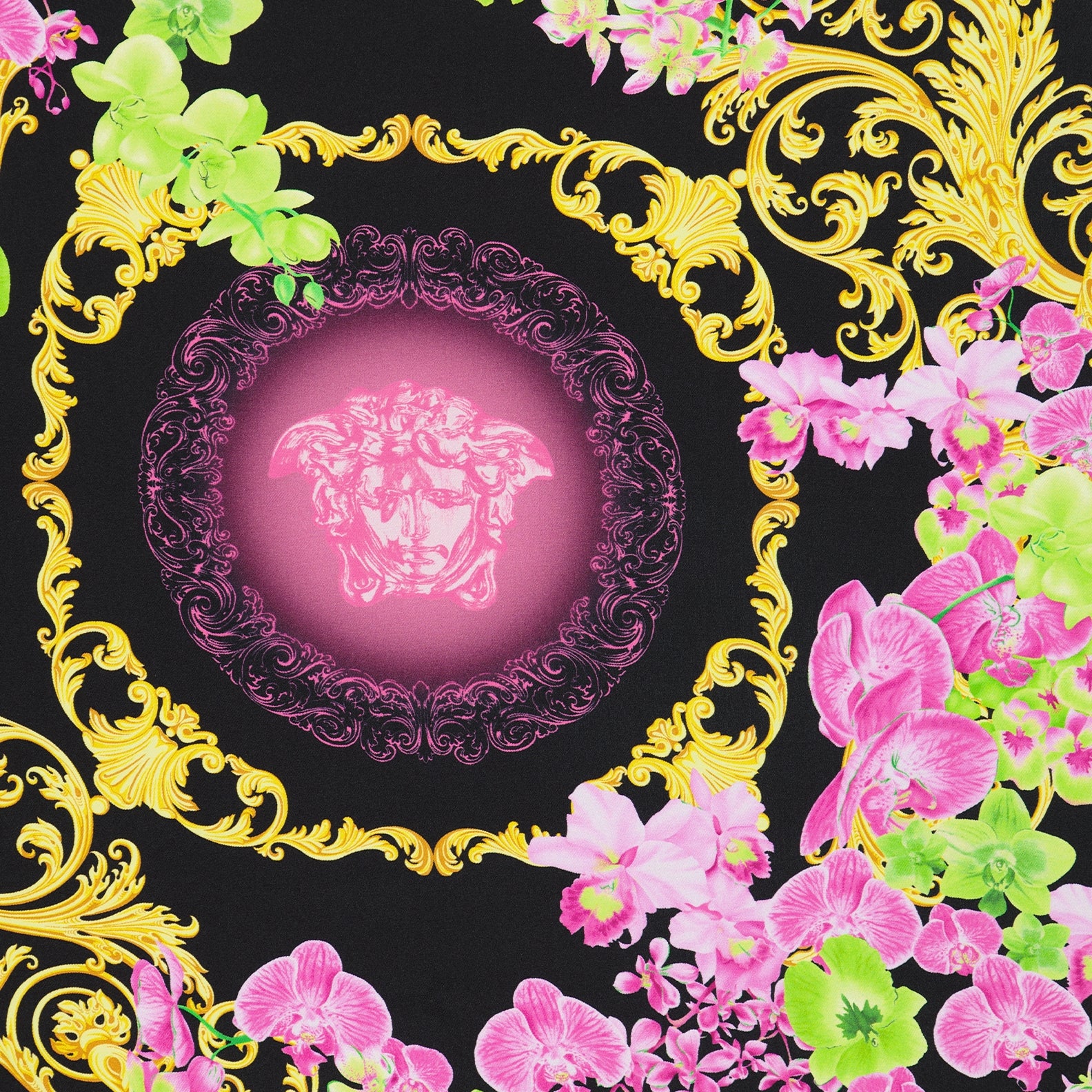 Scarves and gloves Medusa Orchid Scarf Versace Pink Women