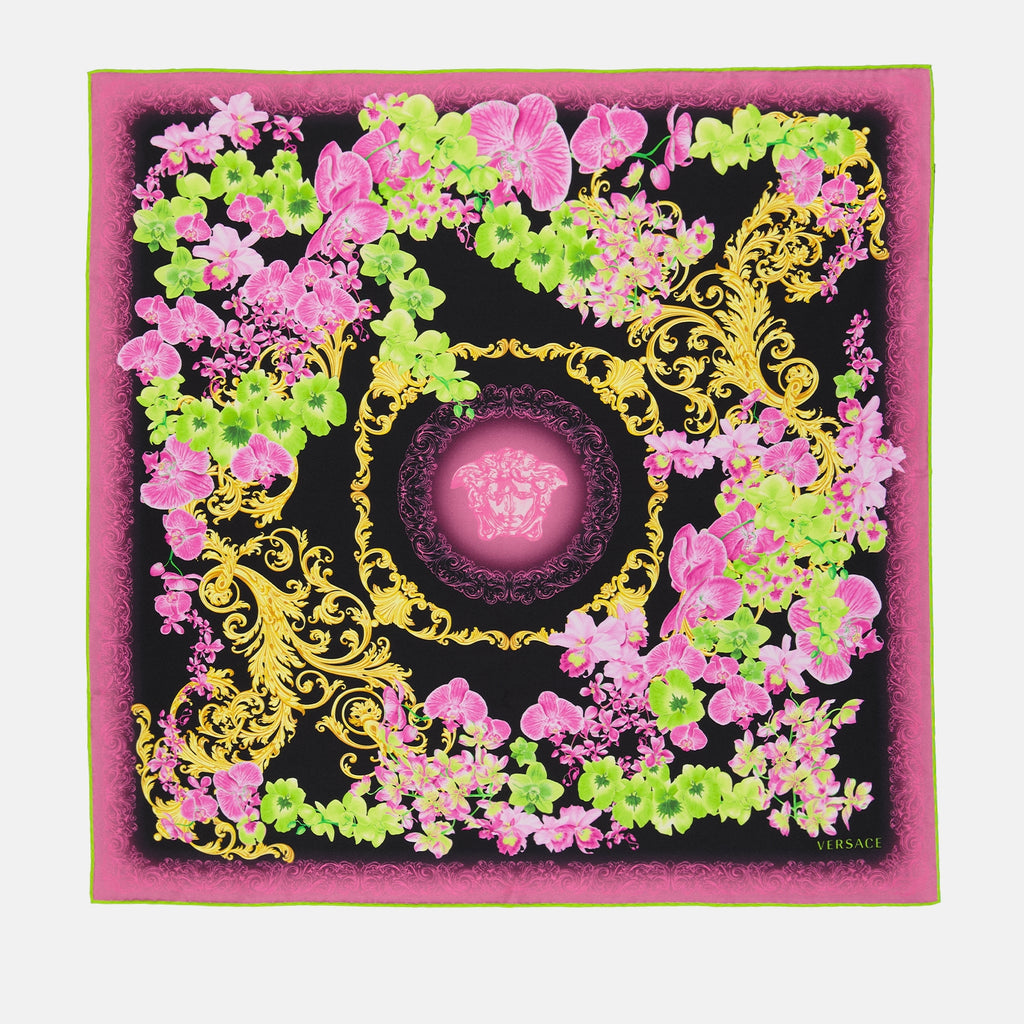 Scarves and gloves Medusa Orchid Scarf Versace Pink Women