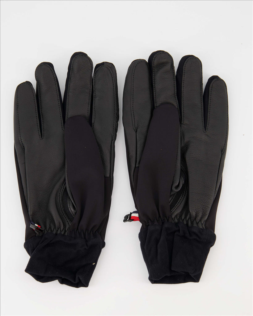 Scarves and gloves Ski gloves Moncler Grenoble Black Man
