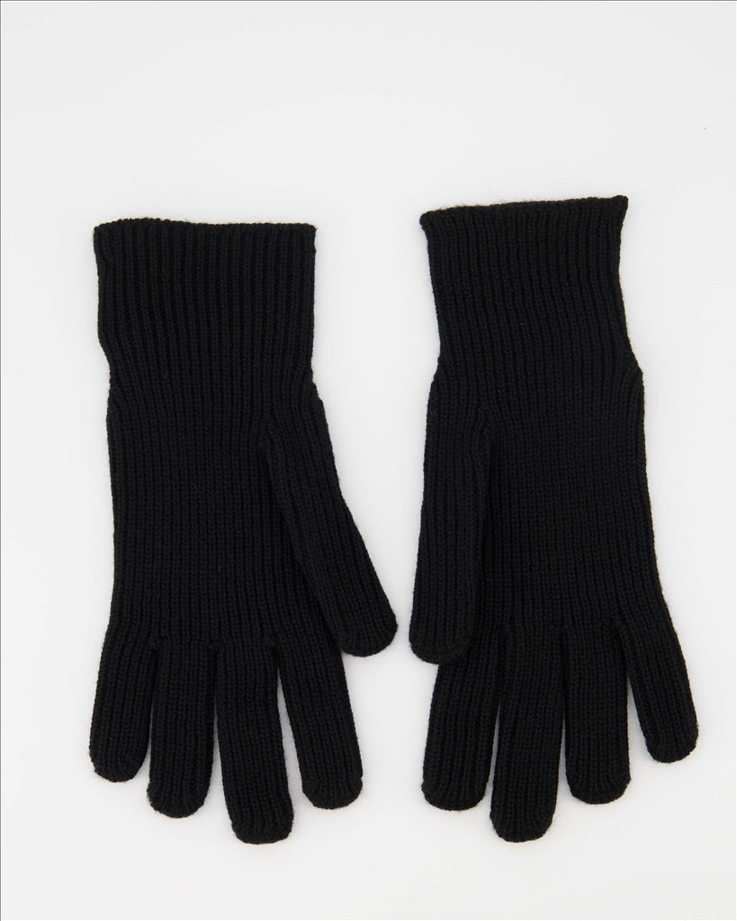 Scarves and gloves Wool gloves Moncler Black Man