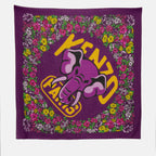 Écharpes, foulards et gants Grand carré KENZO Elephant Kenzo Violet Homme