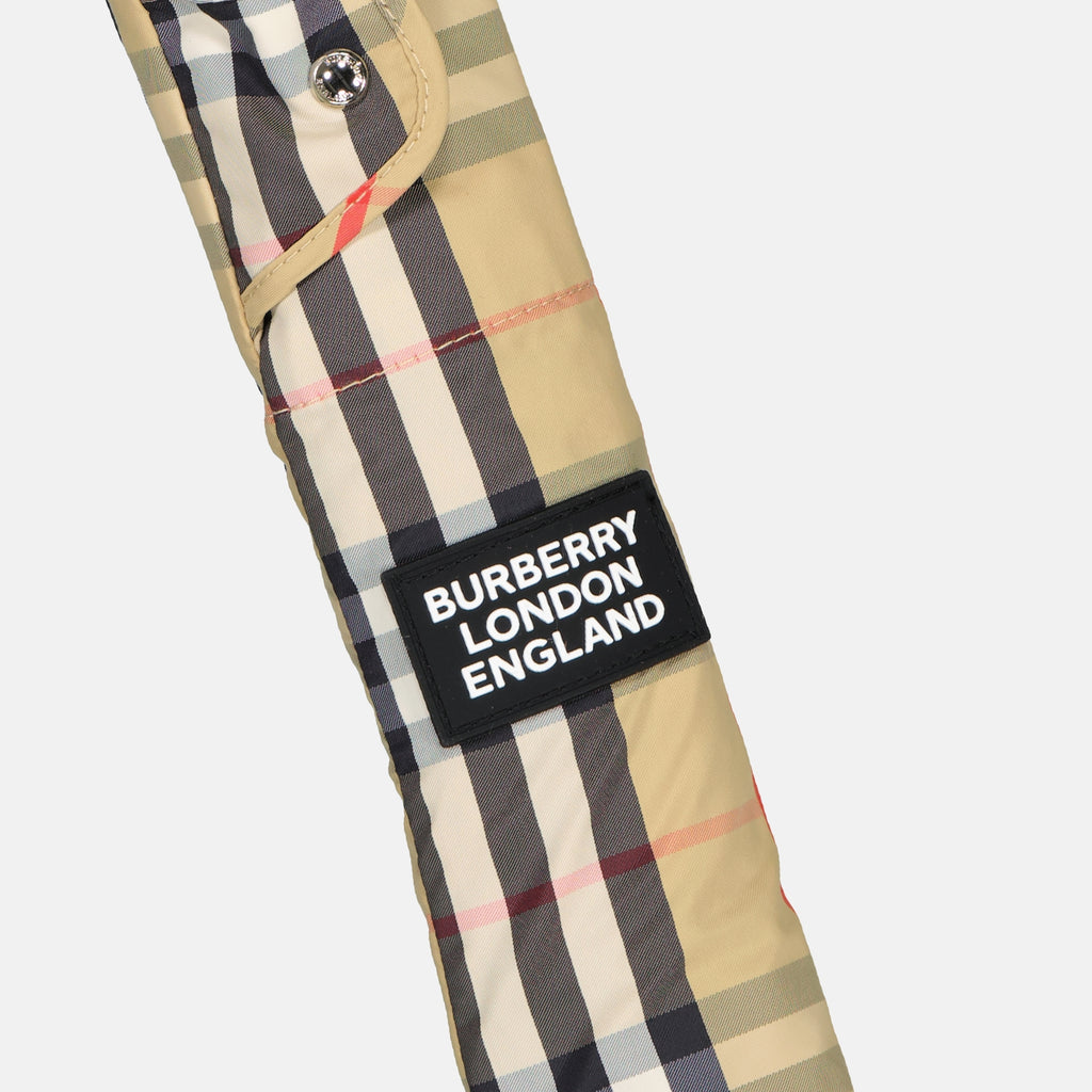 Lifestyle Checkered umbrella Burberry Beige Unisex