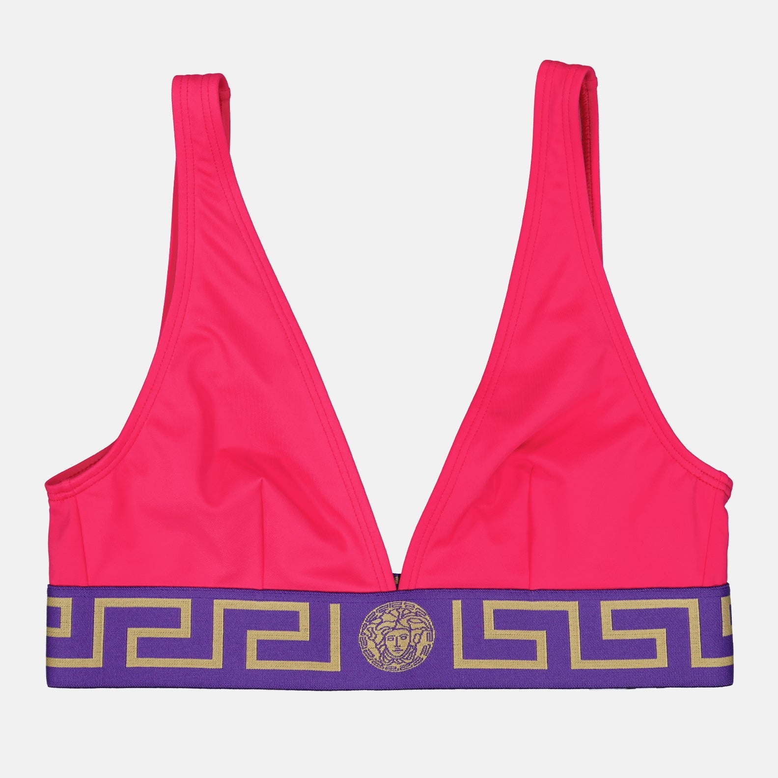 Strandmode Haut de bikini Greca Versace Rosa Femme