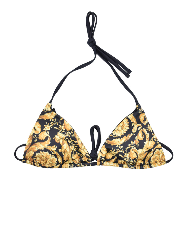 Strandmode Haut de bikini Versace Gelb Femme