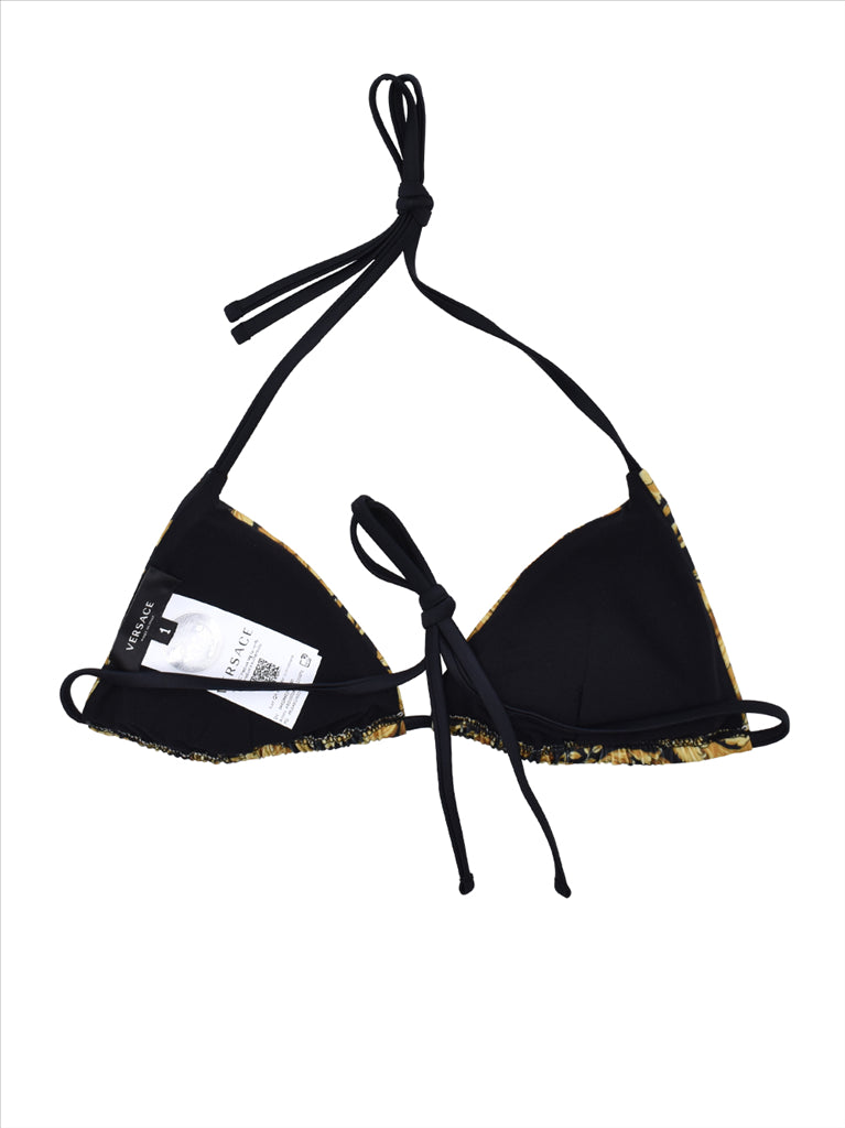 Strandmode Haut de bikini Versace Gelb Femme