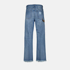 Pants Denim Jeans Fendi Blue Man