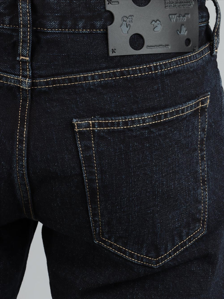 Pants skinny jeans Off-White Blue Man