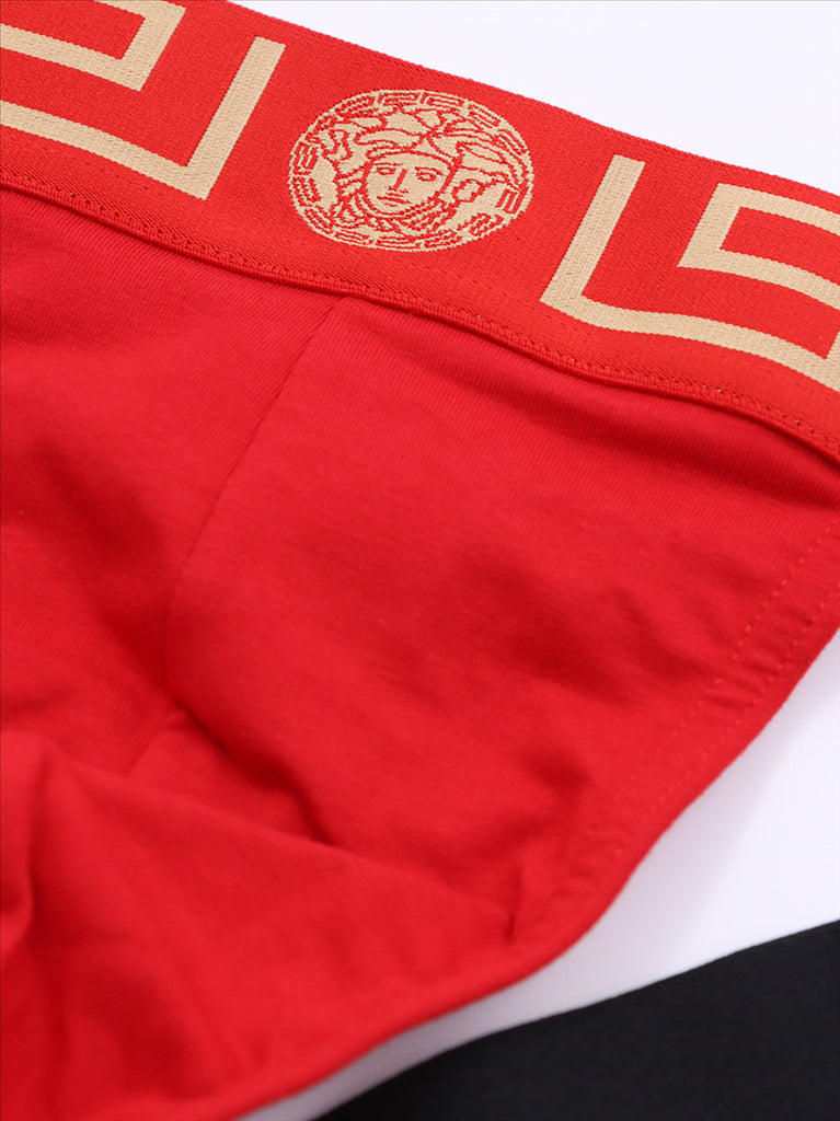 Underwear and homewear Greca Versace Jock Strap for Men Red Versace Red Man