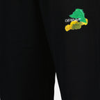 Pantalons Jogging à motif Arrow Off-White Noir Homme