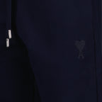 Pantalons Jogging en molleton Ami PARIS Bleu Unisexe