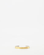 Jewelry Engraved bangle Maison Margiela Gold Women