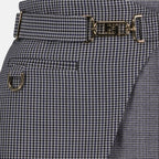 Röcke Jupe imprimée pied de poule Fendi Grau Femme